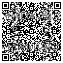 QR code with P Roberts Lawn Service contacts