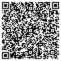 QR code with P&F Tile Inc contacts