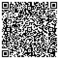 QR code with P S R I contacts