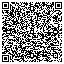 QR code with B & B Performance contacts