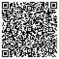 QR code with P J's Tile contacts