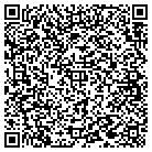 QR code with DE Wilde's Rhodo-Lake Nursery contacts