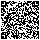 QR code with L.A. LAWNS contacts