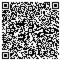 QR code with P & Dw Siding contacts
