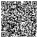 QR code with T & D contacts