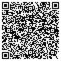 QR code with P's Salon contacts