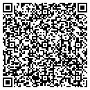QR code with P T Calandars Haircare contacts