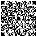 QR code with P & J Auto contacts