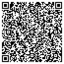 QR code with B & H Shoes contacts