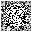 QR code with P K Lawn Services contacts