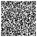 QR code with B & E Tractor Service contacts
