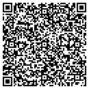 QR code with M And B Mowing contacts