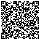 QR code with H & W Mowing And Reclamation LLC contacts