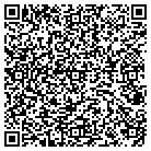 QR code with P And R Mowing Services contacts