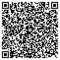 QR code with H&H Mowing contacts
