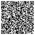 QR code with JnJ Mowing contacts