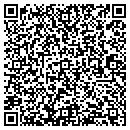 QR code with E B Tattoo contacts