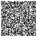QR code with H & B Cafe contacts