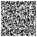 QR code with P Sato Web Design contacts