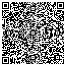QR code with 3 Margaritas contacts