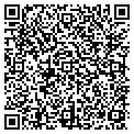 QR code with B B & T contacts