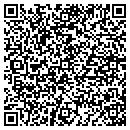 QR code with H & J Gems contacts