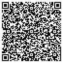 QR code with H Home Inc contacts