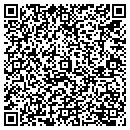 QR code with C C West contacts