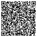 QR code with B & D's contacts