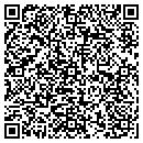 QR code with P L Sandblasting contacts