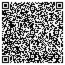 QR code with K & B Kwik Stop contacts