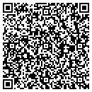 QR code with F And F Short Stop contacts