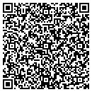 QR code with P & M Productions contacts