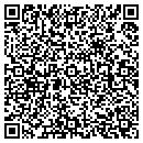 QR code with H D Cinema contacts