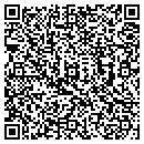 QR code with H A D C C Tv contacts