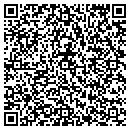 QR code with D E Cleaning contacts