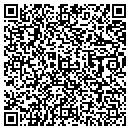 QR code with P R Cleaning contacts