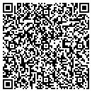 QR code with P & R Machine contacts