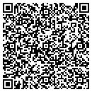 QR code with N B Machine contacts