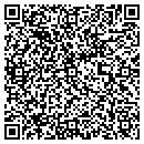 QR code with V Ash Machine contacts
