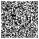 QR code with H & R Repair contacts