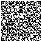 QR code with A A A Locksmith A 24 Hour contacts