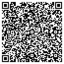 QR code with B & K Lock contacts