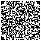 QR code with A A A Locksmith A 24 Hour contacts