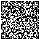 QR code with K & M Wholesale contacts