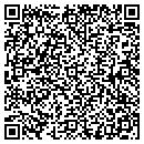 QR code with K & J Cycle contacts