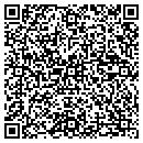 QR code with P B Orthodontic Lab contacts