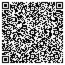 QR code with B & B Frames contacts