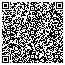 QR code with H & F Precision Drainage contacts