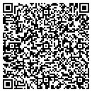QR code with B & B Lock contacts